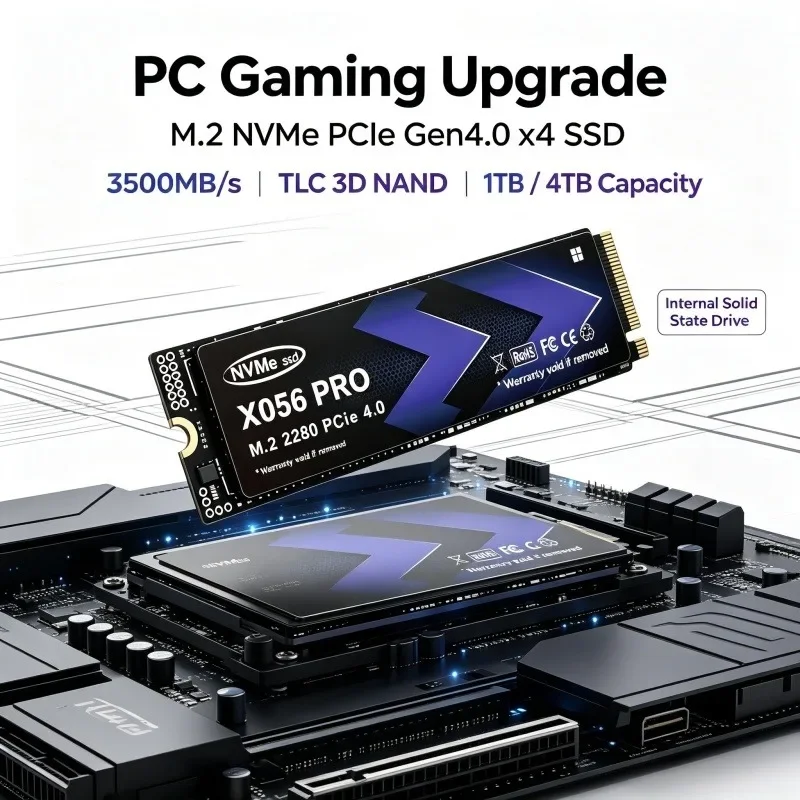 X056 PRO M.2 NVMe SSD 500GB 1T - M.2 Nvme 4Tb Pcie 4.0 Ssd avaliação e preço