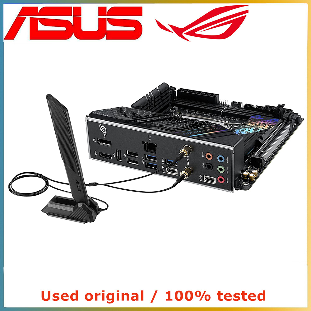 Placa-mãe ASUS ROG STRIX B760- - Lga 1700 Ddr5 Itx Motherboard avaliação e preço